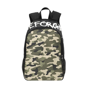 Open image in slideshow, Fabric Backpack with Side Mesh Pockets
