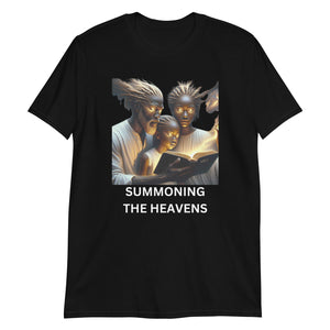 Open image in slideshow, SUMMONING THE HEAVENS Unisex T-Shirt
