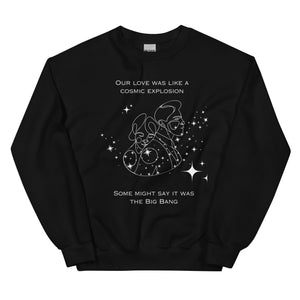 Open image in slideshow, Cosmic Love Unisex Sweatshirt
