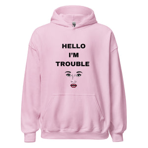 Open image in slideshow, I AM TROUBLE ( LIGHT )Hoodie
