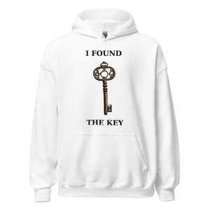 Open image in slideshow, I FOUND THE KEY Unisex Hoodie

