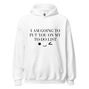 Open image in slideshow, To-Do List Unisex Hoodie
