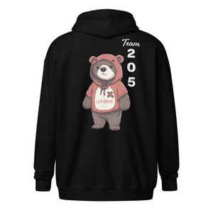 LEFORGE BEAR/TEAM 205 Unisex Zip hoodie