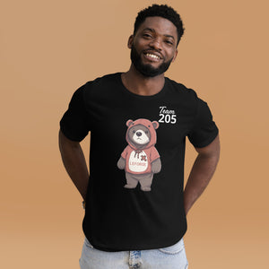 Leforge Bear/ Team 205 Unisex Tee