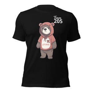 Leforge Bear/ Team 205 Unisex Tee