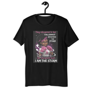 Open image in slideshow, I AM THE STORM BC Unisex t-shirt
